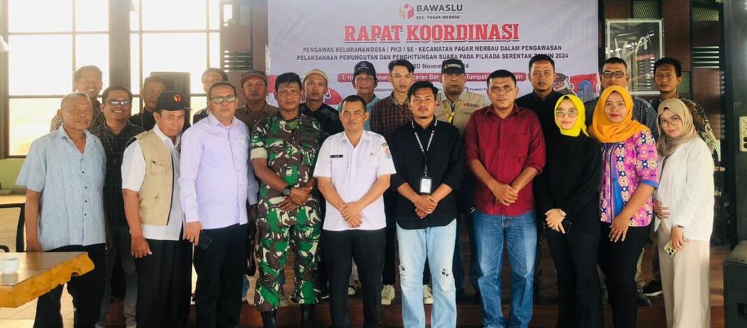 Rapat Koordinasi Pengawas Kelurahan Desa ( PKD ) se-Kecamatan Pagar Merbau Deli Serdang