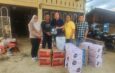 Pimred Waspada.id dan Biro Binjai-Langkat Bersatu Salurkan Bantuan Korban Banjir