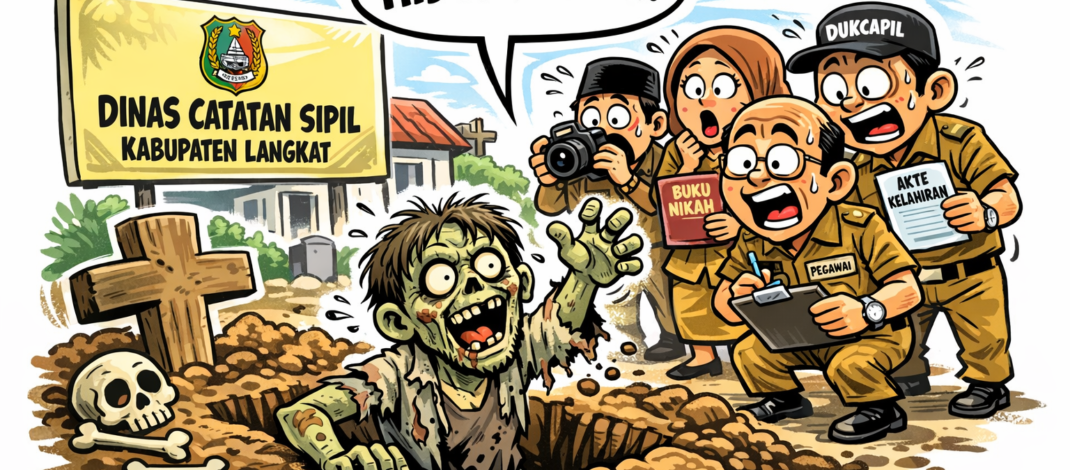 Diberitakan, Berkas Orang Mati Jadi Hidup Kembali, Kadis Capil Langkat Bungkam