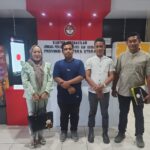 Korban bersama Pengacaranya saat membuat laporan ke LPSK.